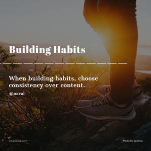 Building Habits